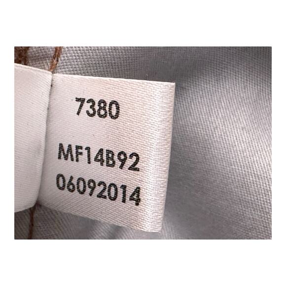 Peter Millar Pants Men’s 33 Brown Wool Cotton Blend Brushed Twill - Picture 12 of 12